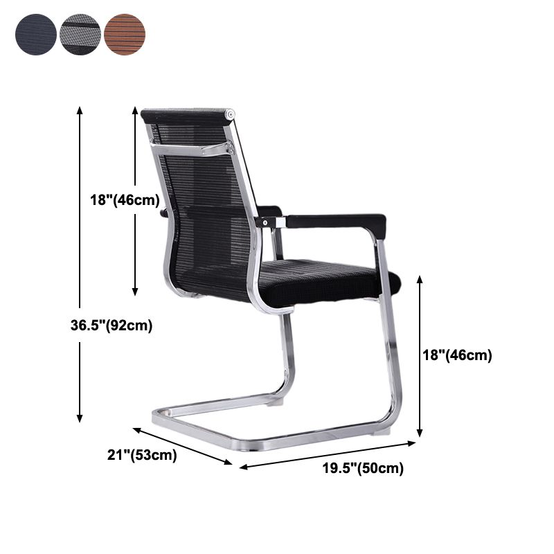 Modern Steel and Mesh Desk Chair with Mid and Hight Back Home Office Chair