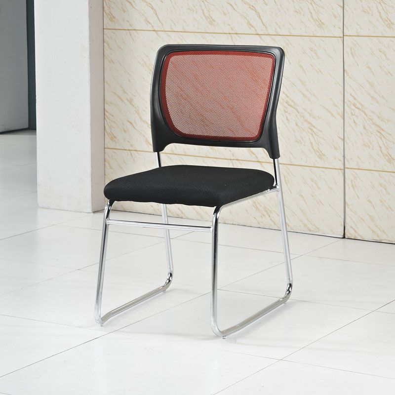 Modern Metal Desk Chair Deluxe Chair With Breathable AirGrid Seat and Back Home Offic