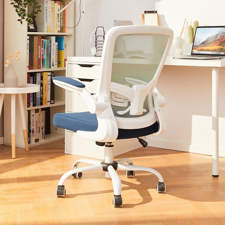 Modern Removable Arms Chair Tilt Mechanism No Distressing Ergonomic Desk Chair with Wheels