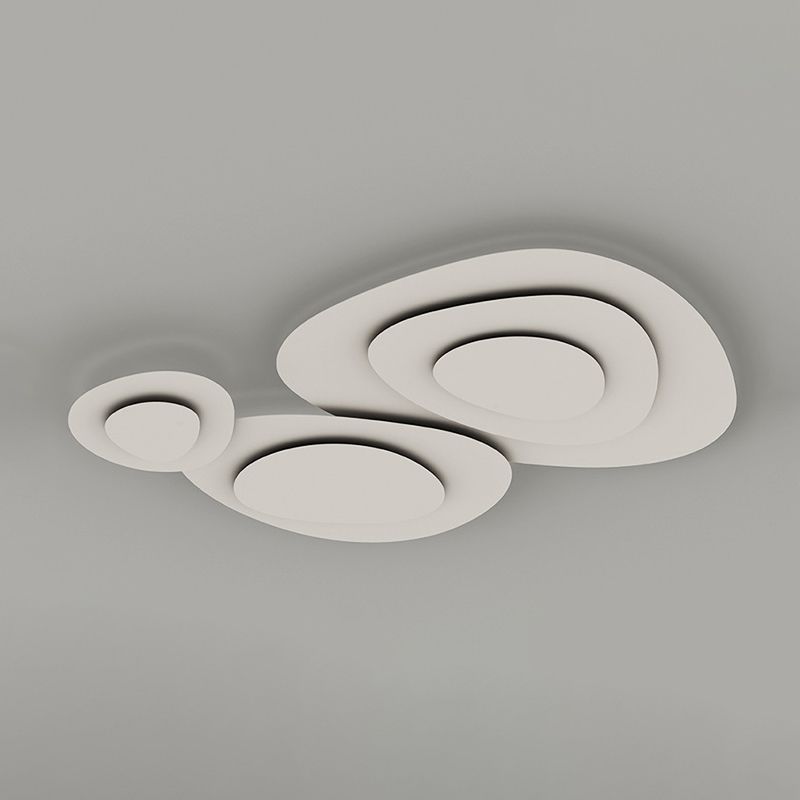 Flush Mount Ceiling Light Fixture Modern Flush Mount Lighting in White