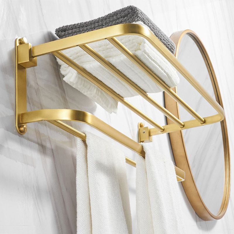 Modern Bathroom Hardware Paper Holder Bath Shelf Gold Bathroom Accessory Kit