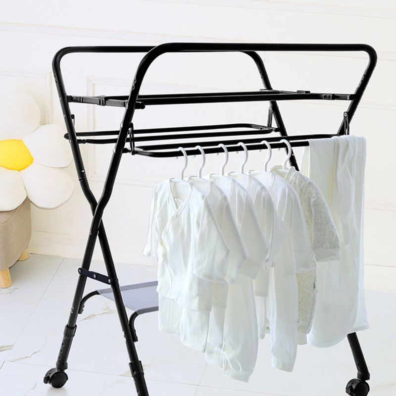 Modern Metal Baby Changing Table with Changing Pad Folding Flat Top Changing Table