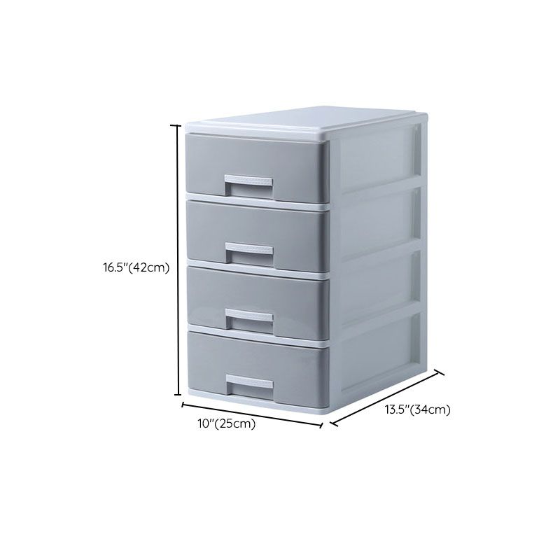 Nordic Vertical File Cabinet Color Block Drawers File Cabinet