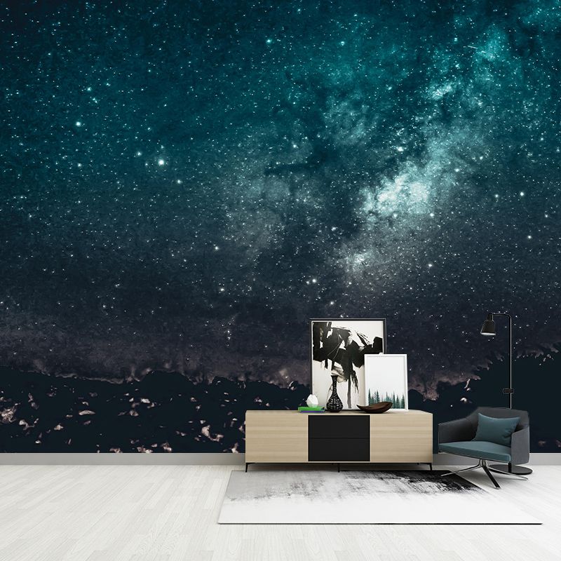 Universe Wall Mural Wallpaper Novelty Style Mildew Resistant for Bedroom