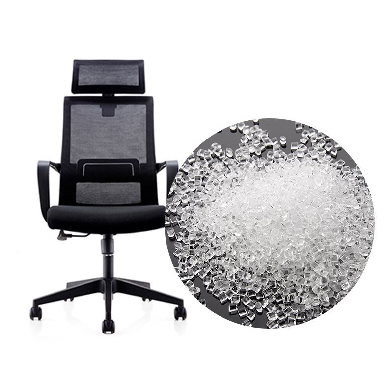 Contemporary Upholstered Office Chair High Back Ergonomic Desk Chair