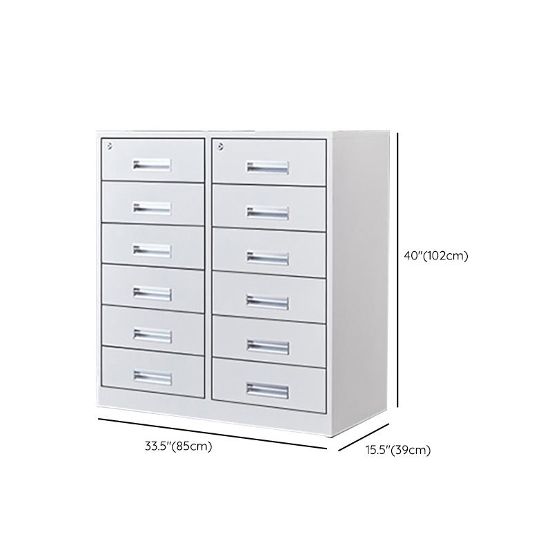 Industrial Cabinet Metal Locking Drawers and Storage Shelves File Cabinet