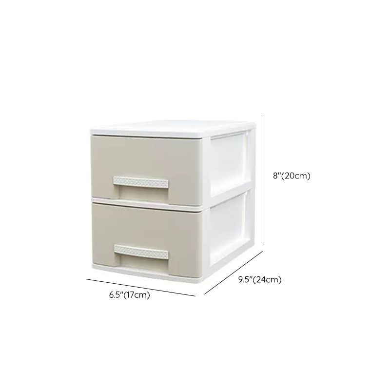 Plastic File Cabinet Vertical File Cabinet with Drawers for Home Office