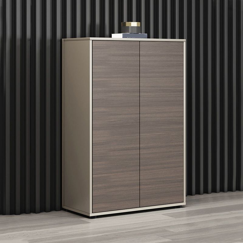 Scandinavian Vertical Filing Cabinet Wood Storage Filing Cabinet for Home Office