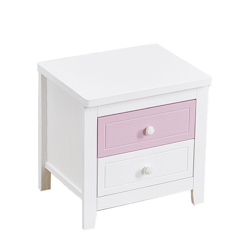 Wooden Accent Table Nightstand Modern Nightstand for Bedroom