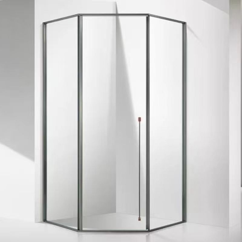 Framed Tempered Shower Bath Door Transparent Bi-Fold Shower Door