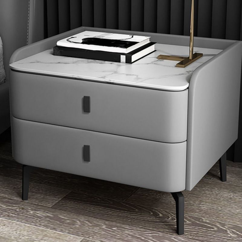 Contemporary Nightstand Contemporary Bed Nightstand with Drawers