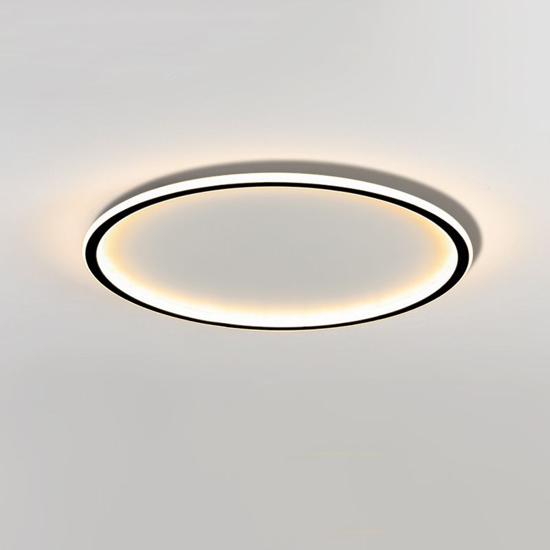 Nordic Creative Ultra-thin LED Lamp Flush Mount Ceiling Light for Living Room