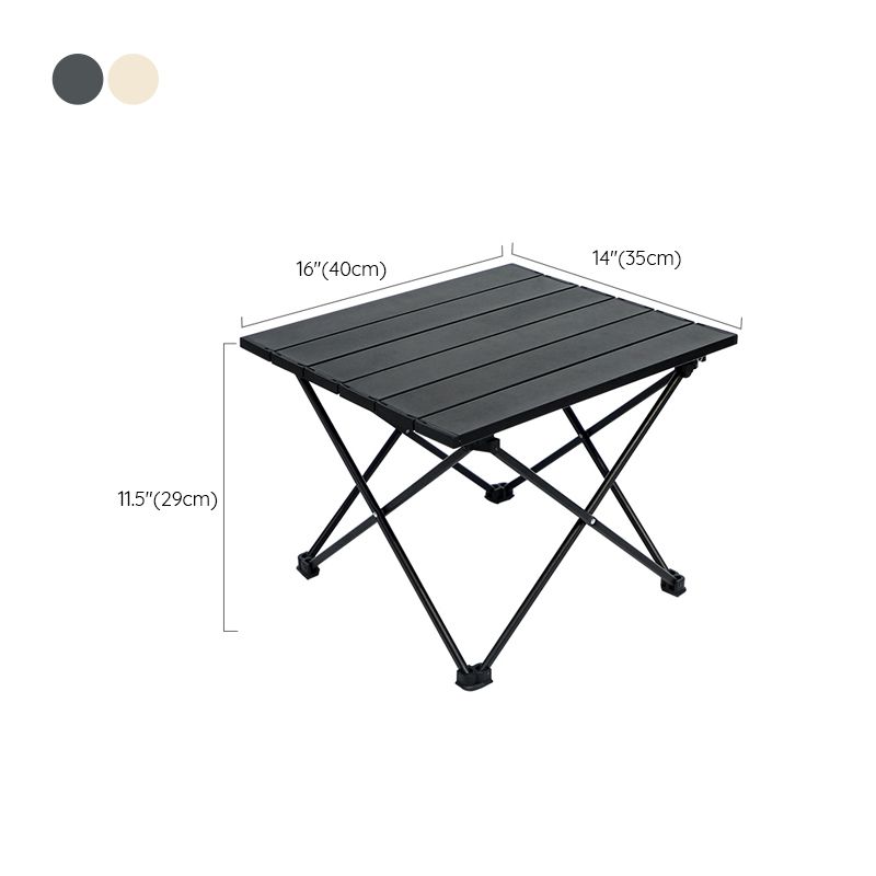 Modern Outdoor Folding Table Aluminum Removable Camping Table