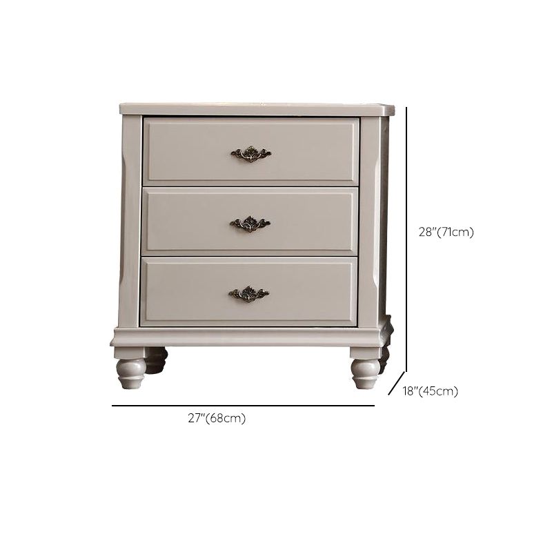 Contemporary Grey Accent Chest with Soft Close Drawers in Rubberwood