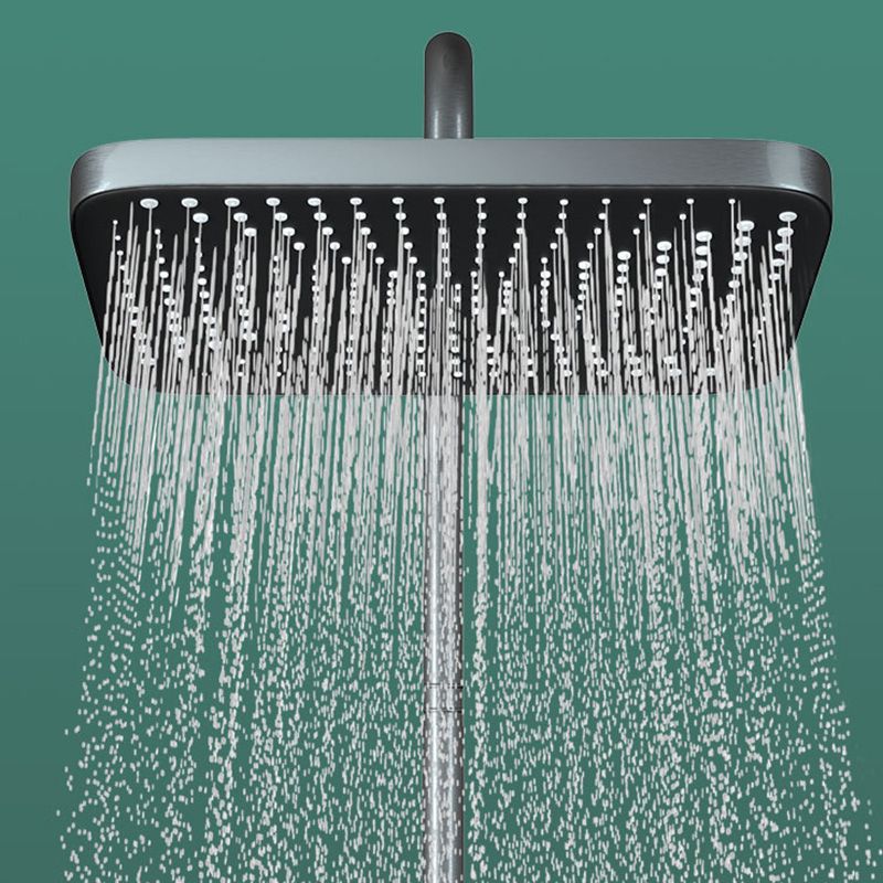 Modern Shower Set Handheld Shower Head Slide Bar Wall Mounted Shower System