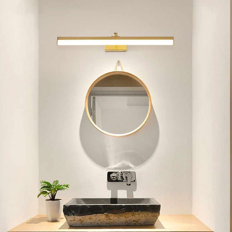 Moderno minimalista de estilo Led Led Luce Lightings Lights Lighting de pared de tocador de acrílico.