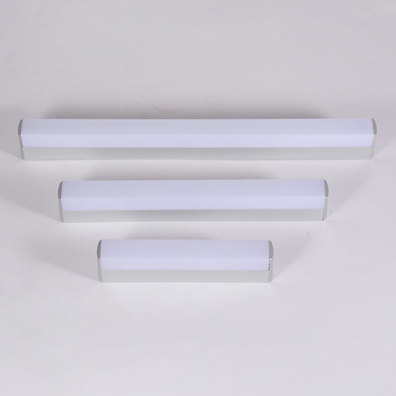 Rectangle Vanity Lighting Fixtures Modern Minimalist Style Acrylic  Vanity Sconces