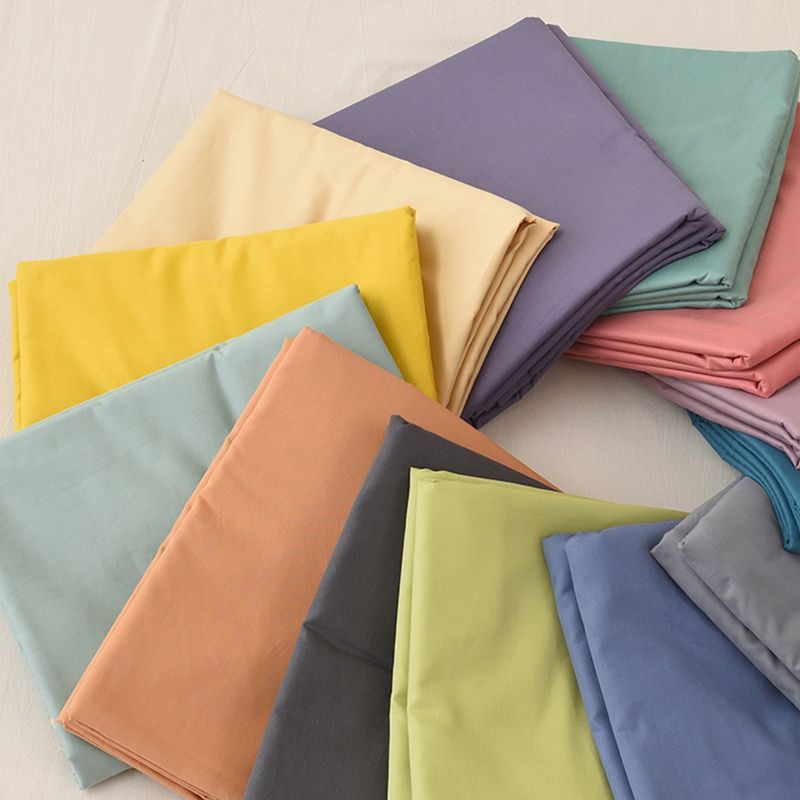 Whole Colored Sheets Twill Non-Pilling Soft Breathable Cotton Sheet Set