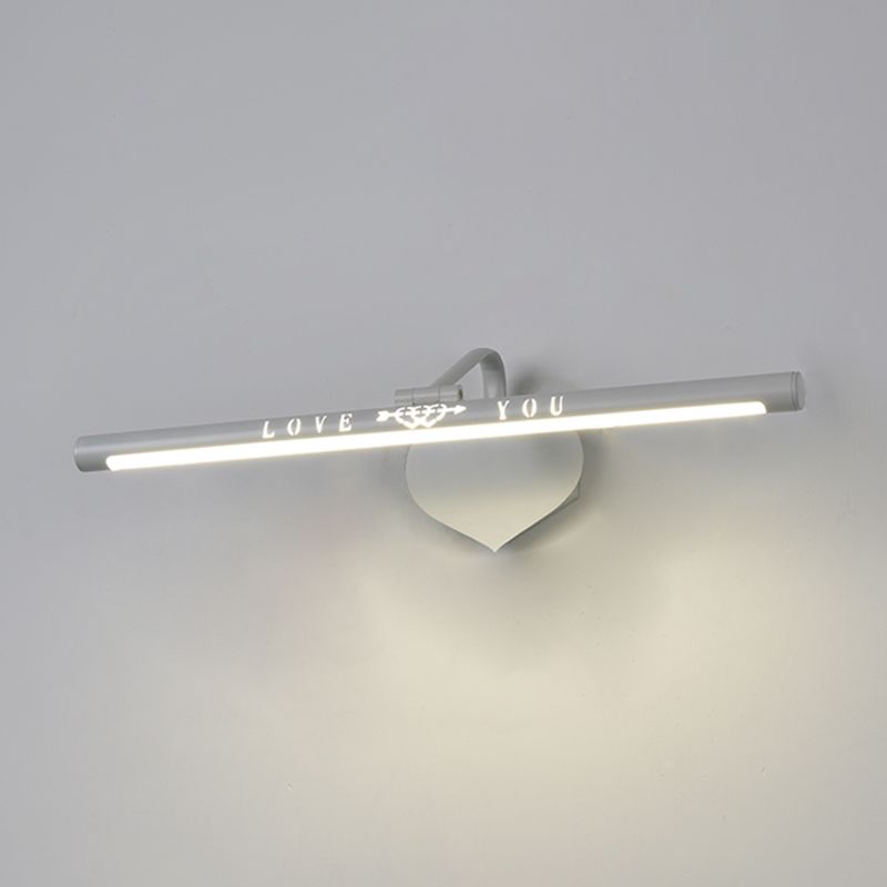 Noordse moderne spiegellicht Simple Strip Shape Mirror Lamp Fixture voor badkamer