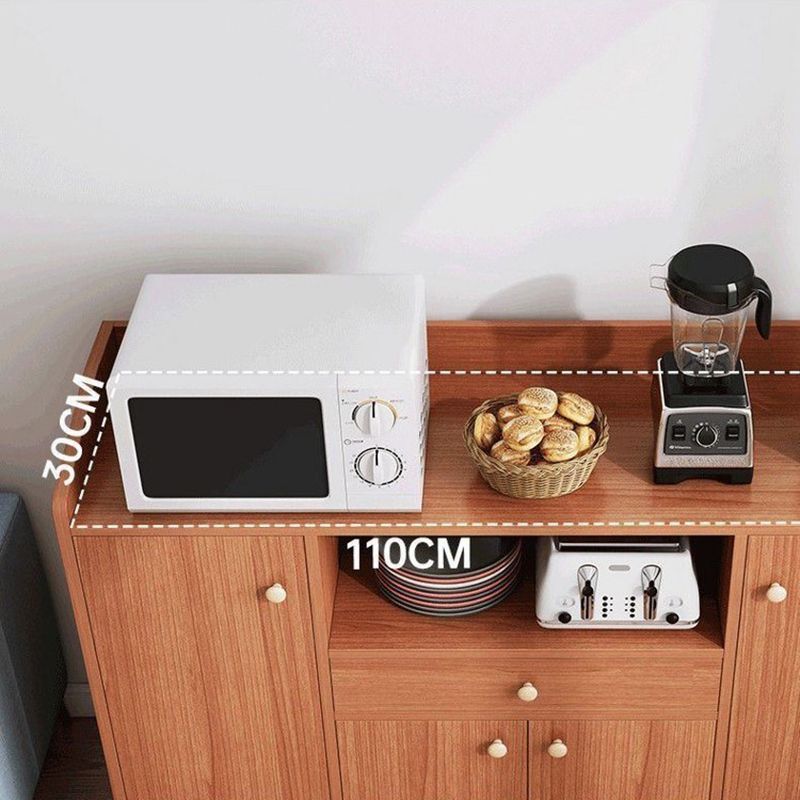 Modern Style Side Board Engineered Wood Drawers and Storage  Sideboard for Kitchen