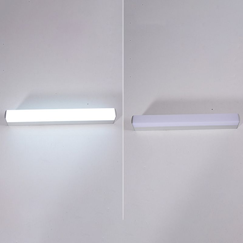 Luces de apliques modernas de tocador de 1 luz de pared de pared de 1 luces para el baño