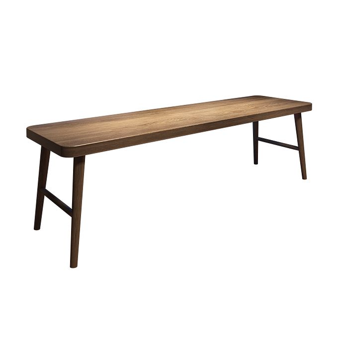 Modern Office Desk Solid Wood Rectangle Writing Desk with H-Base , 29.53" Tall