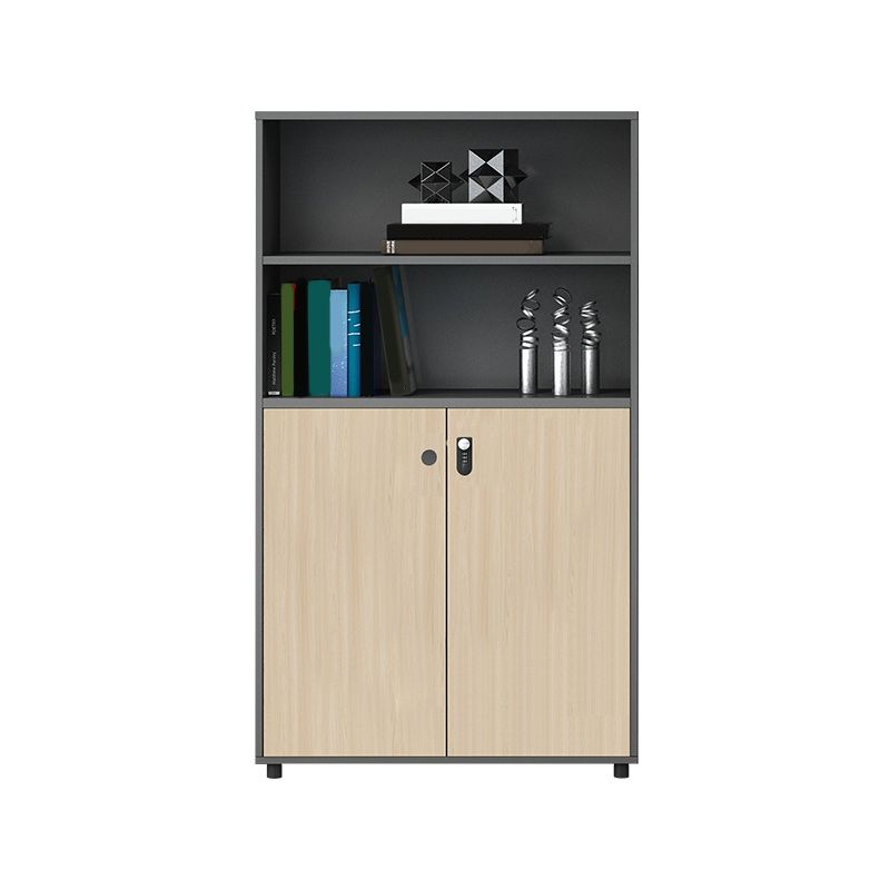 Modern File Cabinet Wooden Filing Cabinet with Lock Storage for Office