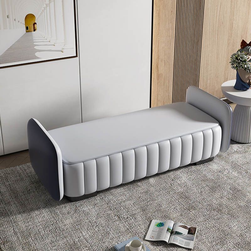 Bedroom Bench Modern Seating Bench with Upholstered , 19.5-inch Width