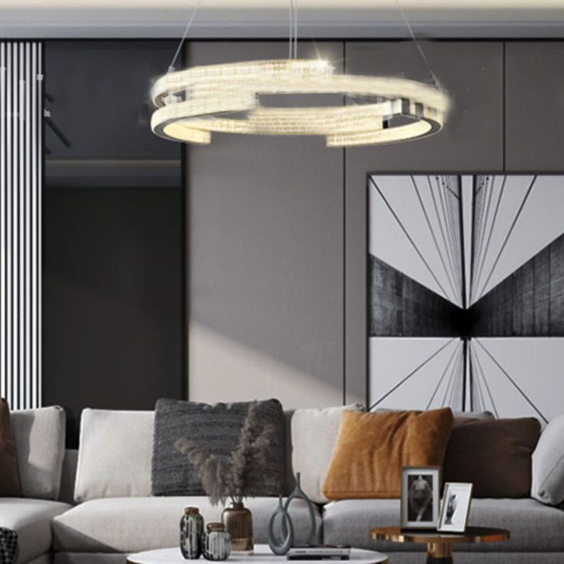 Lustre de style luxe moderne