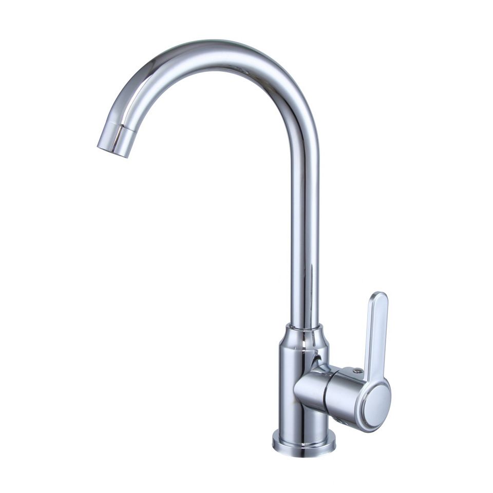 Modern Bar Faucet Stainless Steel Lever Handles with Accessories Bridge Kitchen Faucet