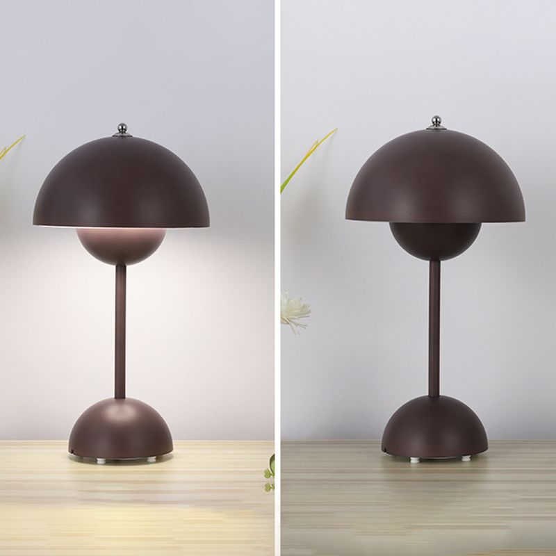 Modern Nordic LED Table Lamp Wrought Iron Macaron Table Light with Acrylic Shade