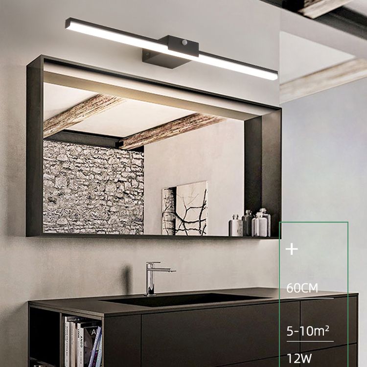 Luci da parete rettangolare vanity Wall Frepurs Modern Minimalist Style Acrilic Single Vanity Light