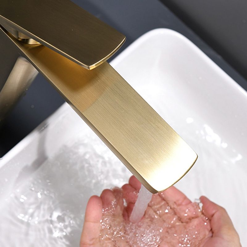 Glam Sink Faucet Brass Lever Handles Vessel Sink Bathroom Faucet