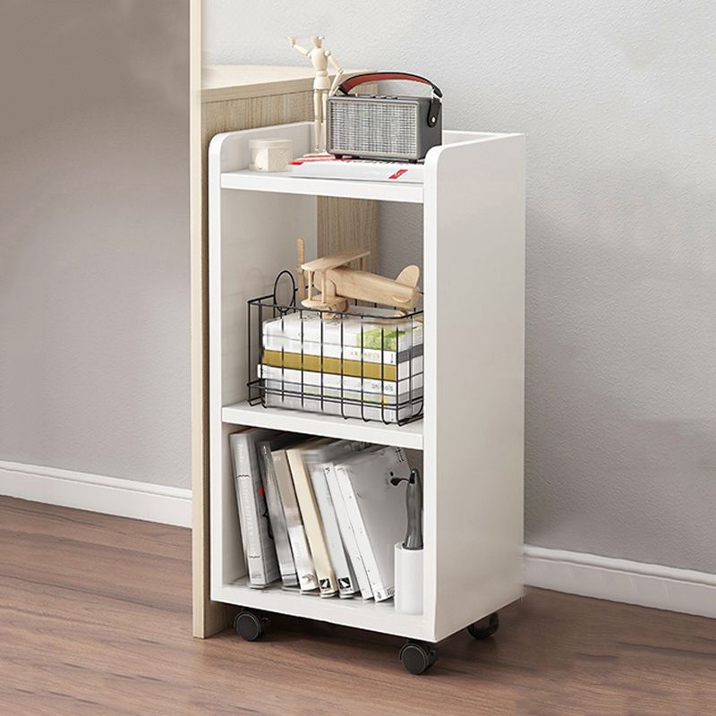 Wooden Bookcase Contemporary Style Book Shelf for Home Office