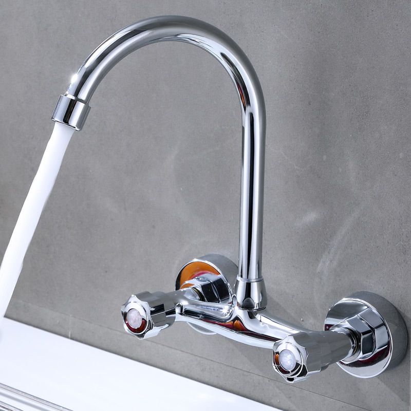 1-Handle 2-Holds Faucets with Water Dispenser Standard Kitchen Faucets