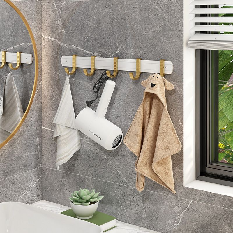 Modern Bath Hardware Set Bath Shelf Towel Bar Bathroom Accessories Hardware Set