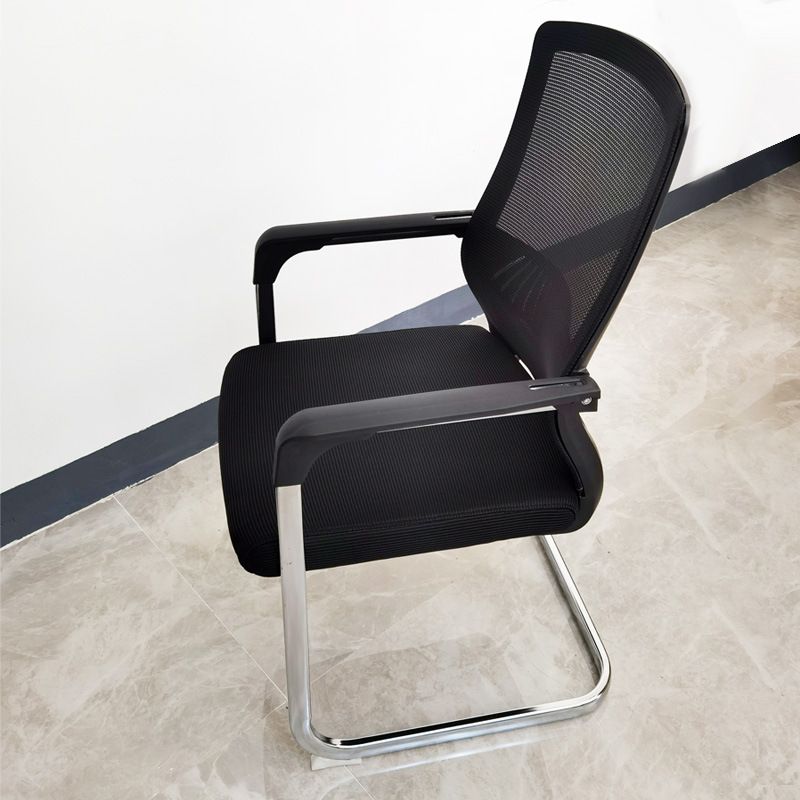 Black Contemporary Office Chair Breathable AirGrid Desk Chair