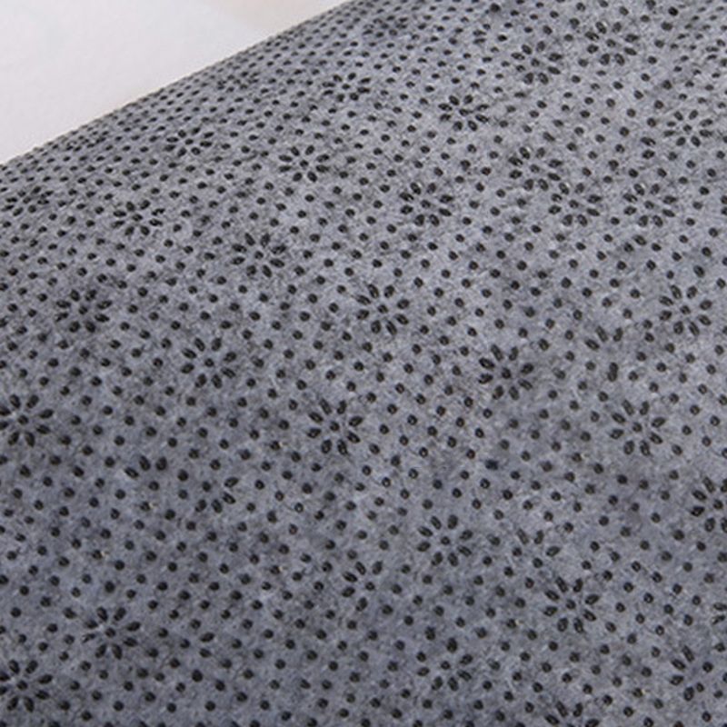Tapis graphique en polyester moderne vert tapis de support sans glissement pour le salon