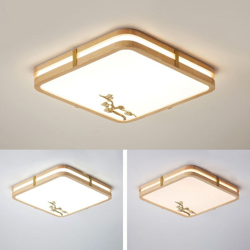 Simplicity Geometric Flush Mount Lighting 1 Light Flush Ceiling Lights