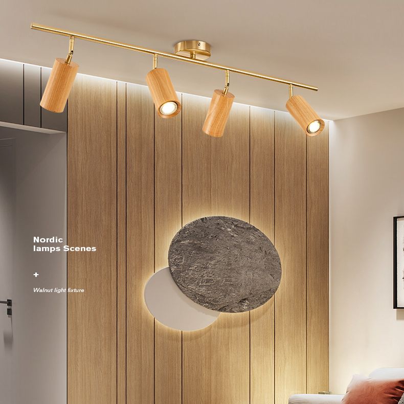 Éclairage de piste LED moderne Minimaliste de style chinois Downlight pour le salon et l'allée à domicile