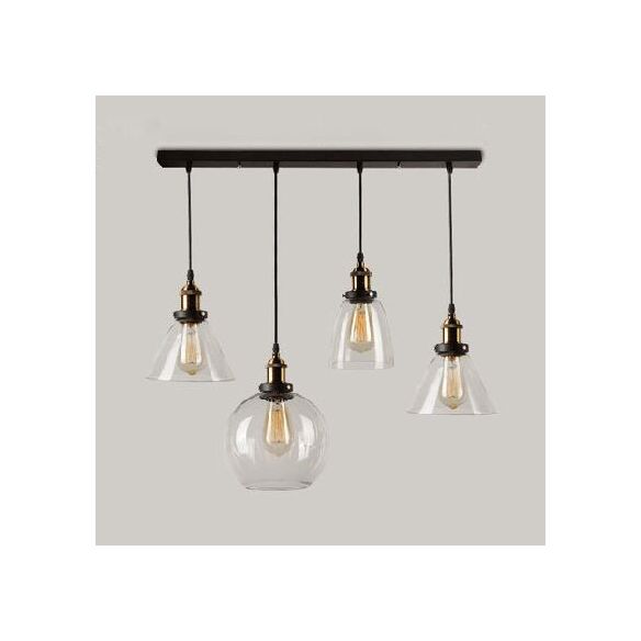 4-LIGHT MULLD HORNING LUMIR AVEC DIFFÉRENCE PRENDANT CULLANT MODERNE MODERNE MODER