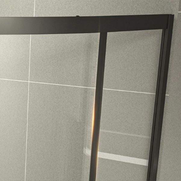 Framed Double Sliding Shower Enclosure Round Shower Enclosure