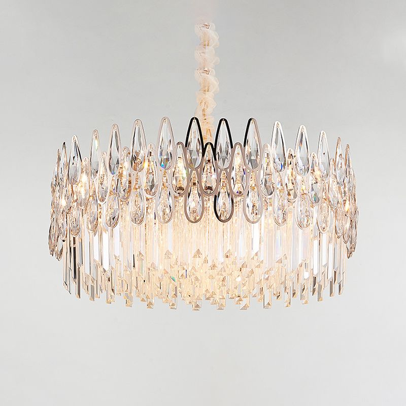 Éclairage de lustre de style moderne