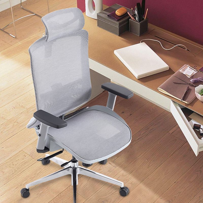 Removable Arms Desk Chair Modern No Distressing Office Chair with Wheels