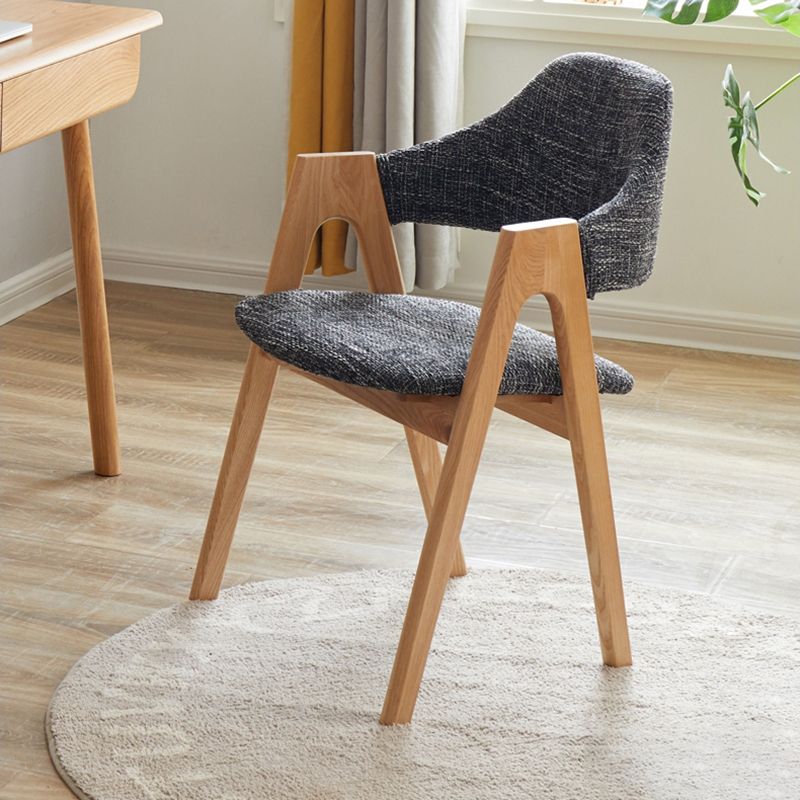 Kitchen Chairs Modern Solid Wood Armless Chairs for Dining Room