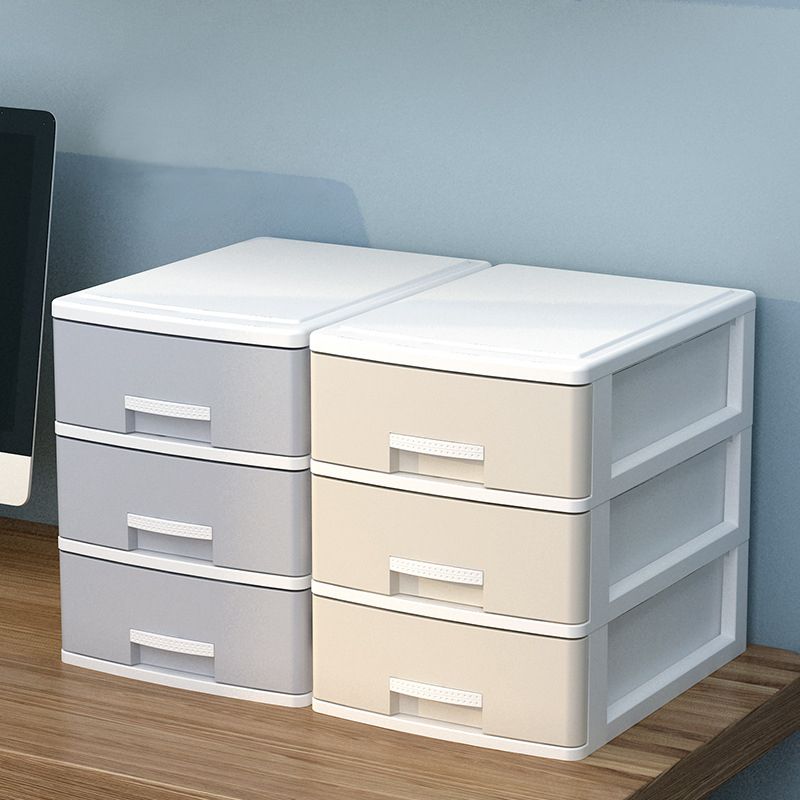 Contemporary File Cabinet Vertical Plastic File Cabinet with Drawers