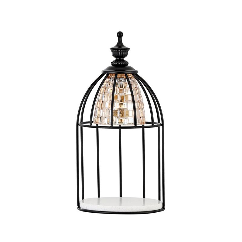 Metal Cage Shape Table Lamp Contemporary Style Table Lamp (Without Ornaments)