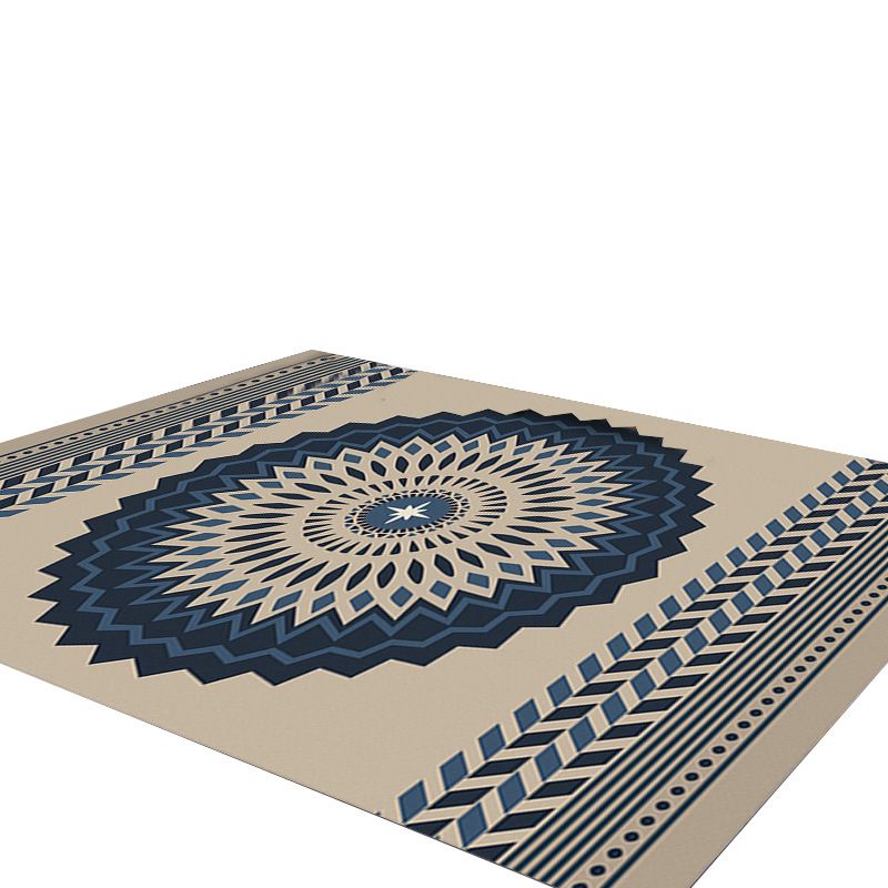 Área multicolor de la alfombra del área de la alfombra del poliéster de la alfombra del área de la zona lavable alfombra para sala de estar