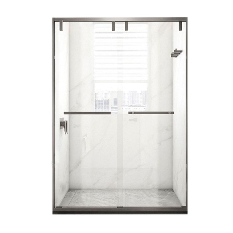 Transparent Scratch Resistant Shower Bath Door Gray Shower Bath Door