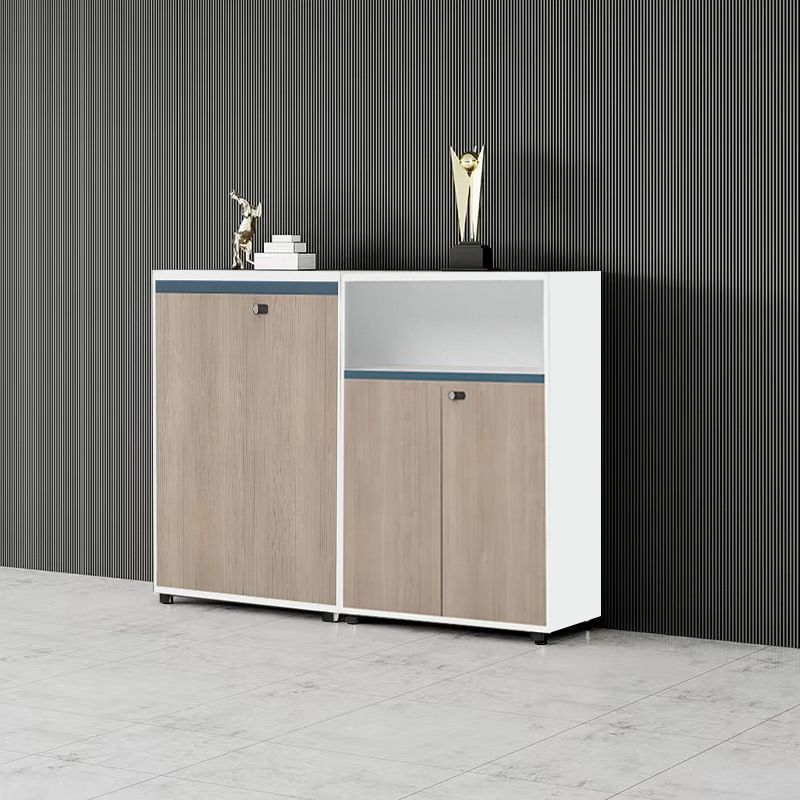 Traditional Style Lateral File Cabinet Wood Filing Cabinet with Locking Storage